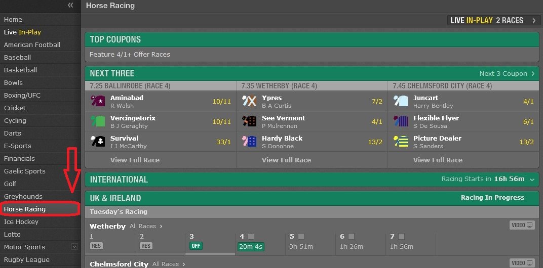 horse races